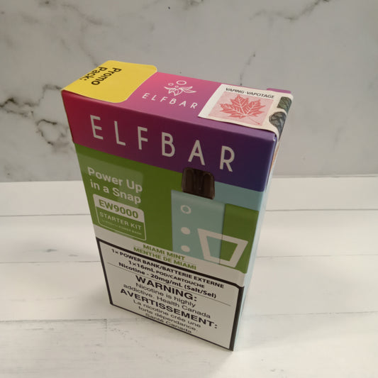 Elfbar starter kit with pod and battery