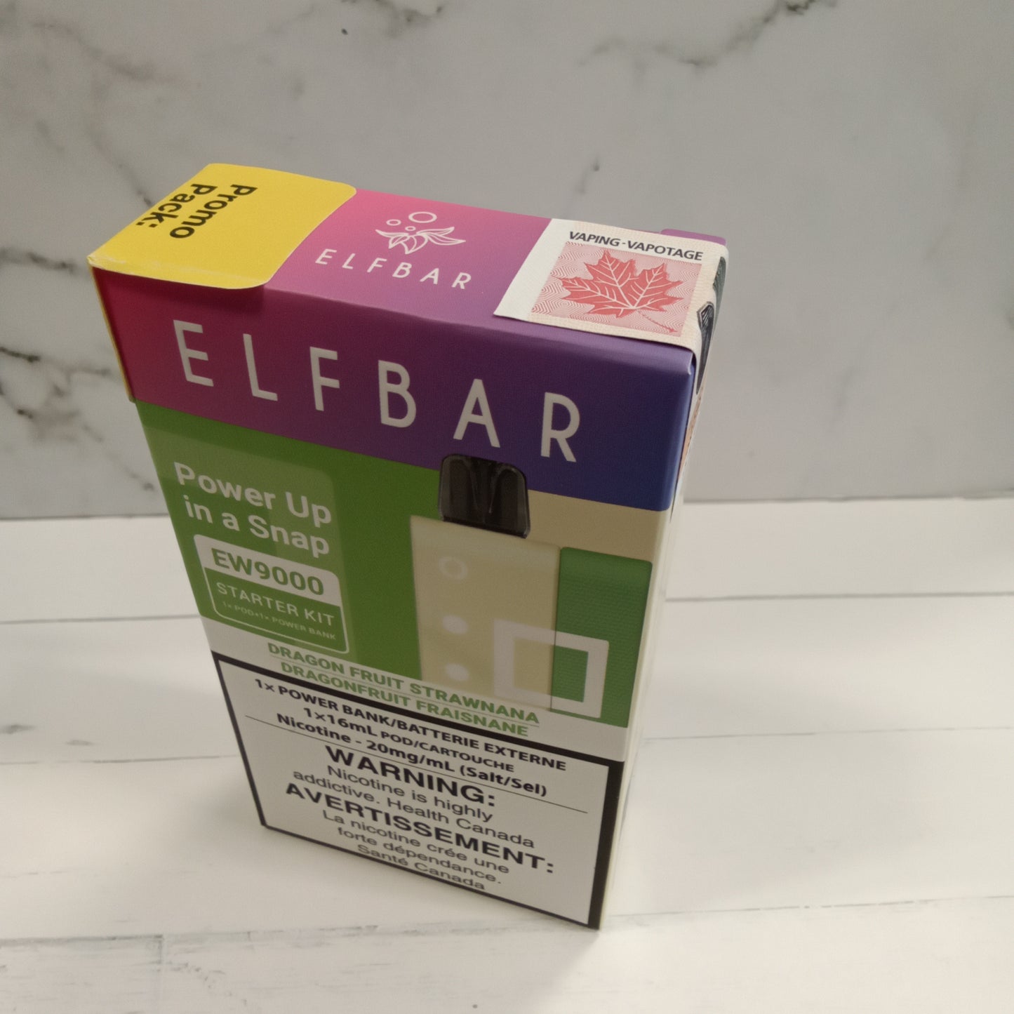 Elfbar starter kit with pod and battery