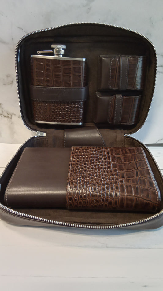 Birzard & Co leather gift case