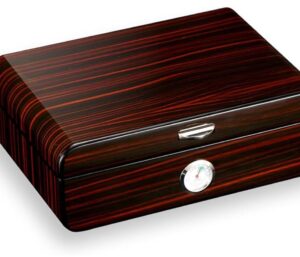 Brown wooden HUMIDOR