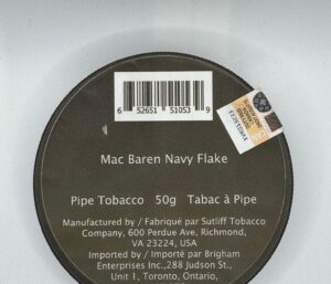 MAC BAREN NAVY FLAKE 50 G PIPE TOBACCO