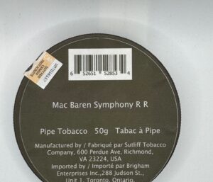 MAC BAREN SYMPHONY R R