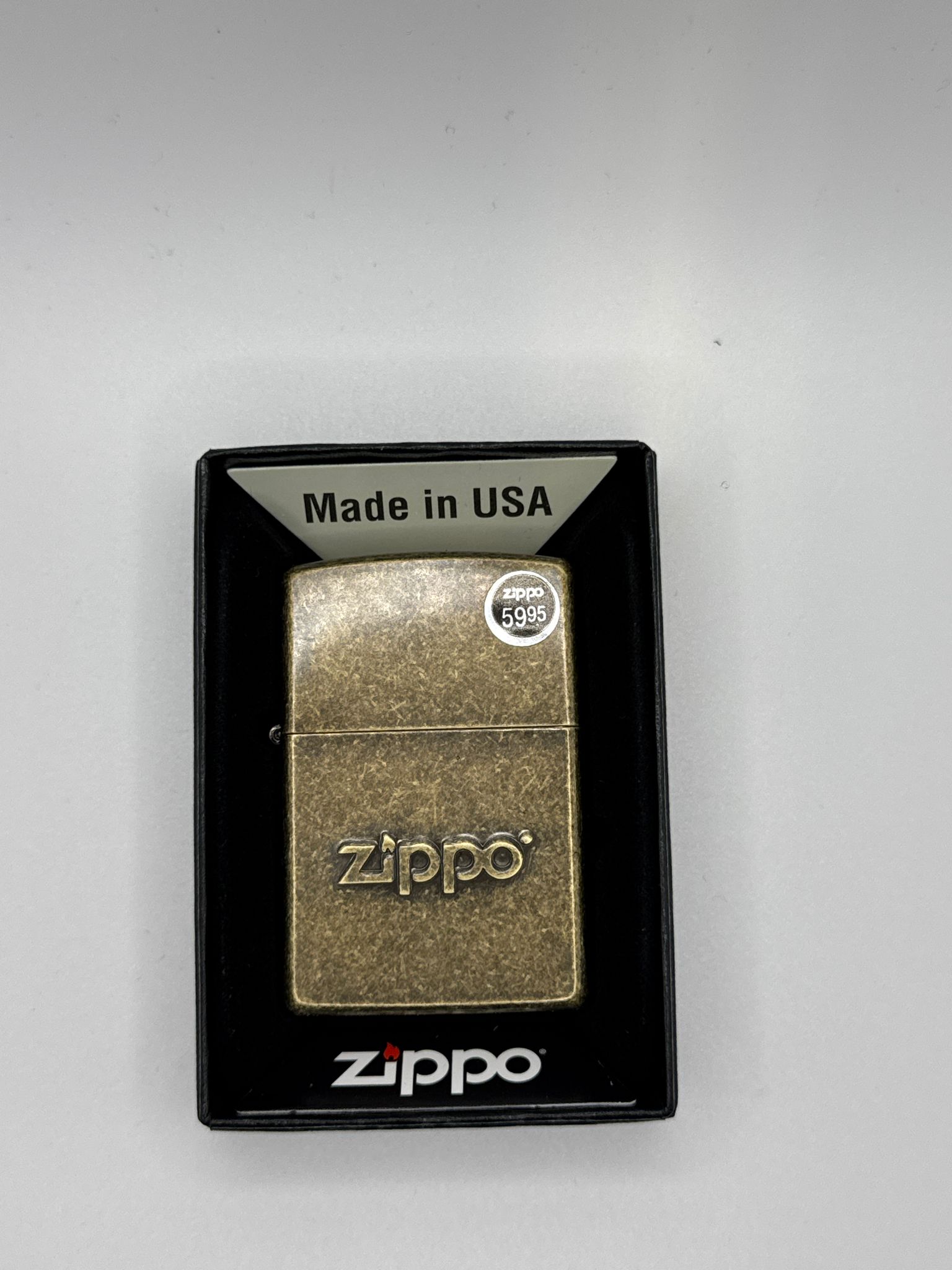 ZIPPO- Antique Stamp