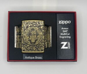ZIPPO- Antique Brass