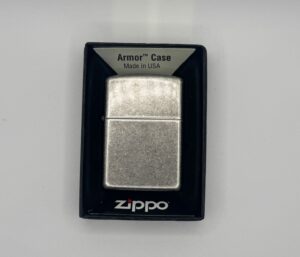 Zippo- Silver armor case