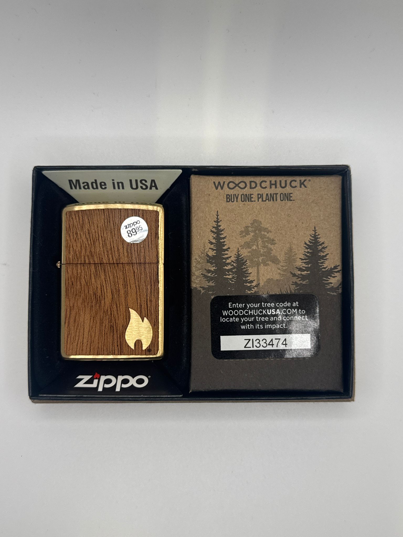Zippo- Wood
