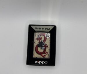 ZIPPO- Double faced Dragon