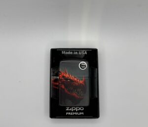 ZIPPO- RED DRAGON