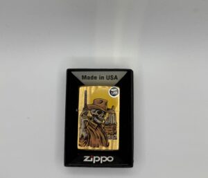 Zippo- Wild West Skeleton