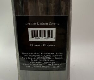 Junction Maduro Corona  Bundle of 25 cigars
