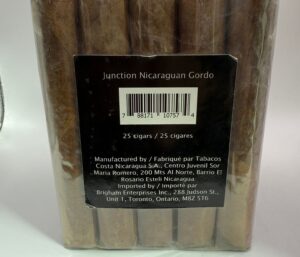 Junction Nicaraguan Gordo Bundle of 25 cigars