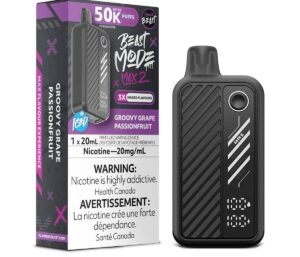 Flavour Beast Mode Max 2 Groovy Grape Passionfruit