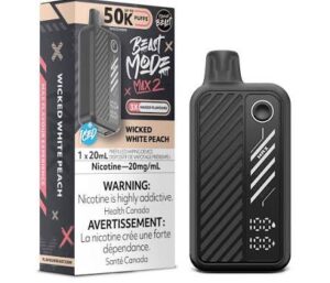 Flavour Beast Mode Max 2 Whicked White Peach