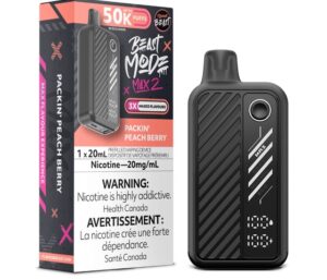 Flavour Beast Mode Max 2 packin peach berry