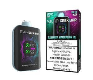 Stlth x Geek Bar 80k - Blueberry Watermelon Ice