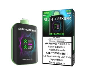 Stlth x Geek Bar 80k - Green Apple ice