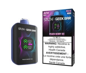 Stlth x Geek Bar 80k - Peach Berry ice