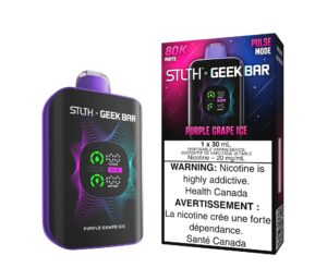 Stlth x Geek Bar 80k - Purple Grape ice