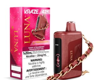 Kraze Luna 42k Sassy Strawberry dragonfruit ice