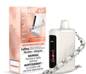 Kraze Luna 42k White Peach Razz Lime ice