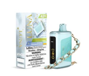 Kraze Luna 42K Blue Razz Strawberry Kiwi Ice