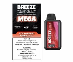 Breeze 60k - Strawberry Peach Mint