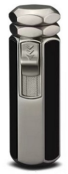 Regal Lighter Bolt Grey - Quad flame Torch