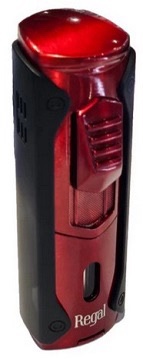 Regal lighter Gladiator Red - Quad Flame Torch