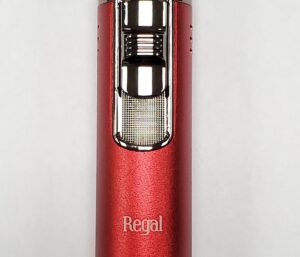 Regal Lighter Orb Red - Quad  Flame Torch