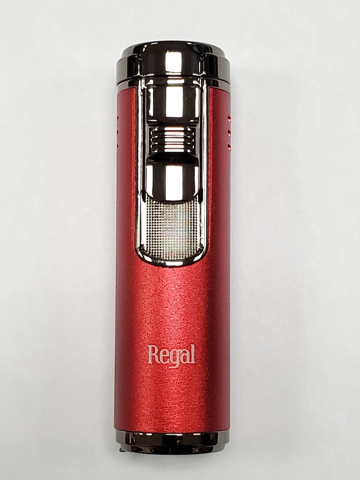 Regal Lighter Orb Red - Quad  Flame Torch