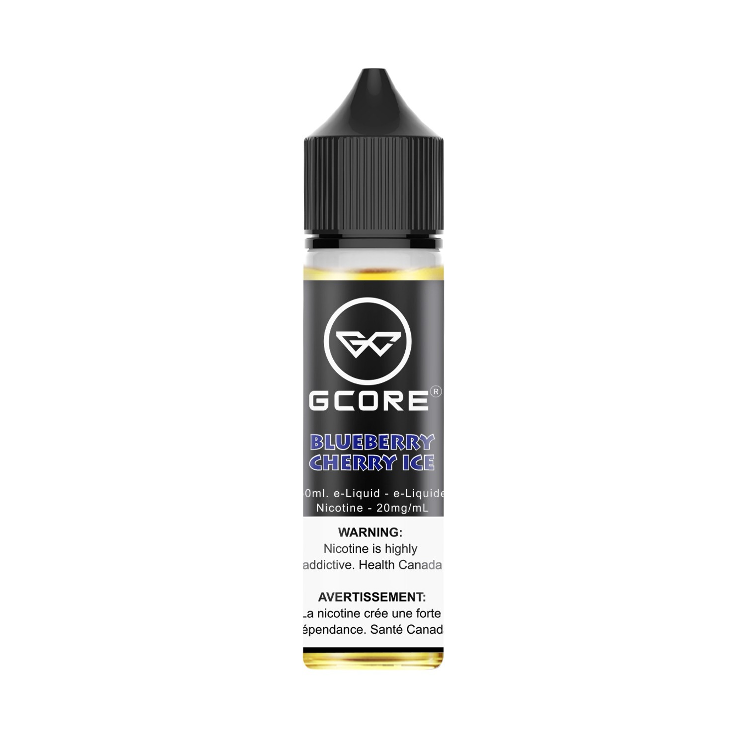 Gcore 60ml / 20nic - Blueberry Cherry ice